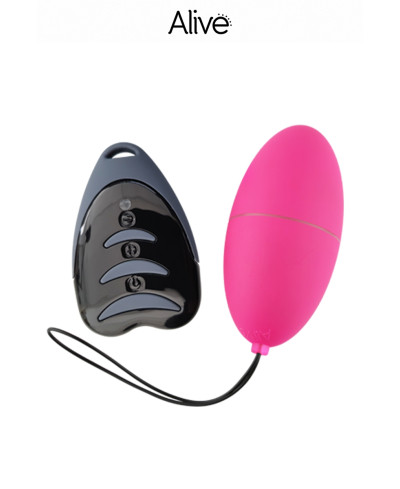 Oeuf vibrant télécommandé Magic egg 3 - rose