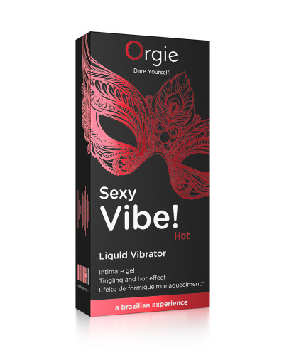 Gel d'excitation Sexy Vibe Hot Liquid Vibrator