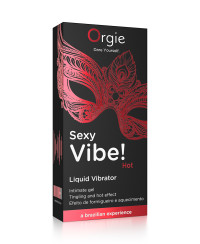 Gel d'excitation Sexy Vibe Hot Liquid Vibrator