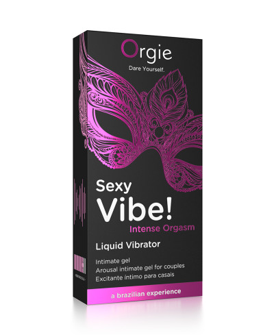Gel d'excitation Sexy Vibe Intense Orgasm Liquid Vibrator