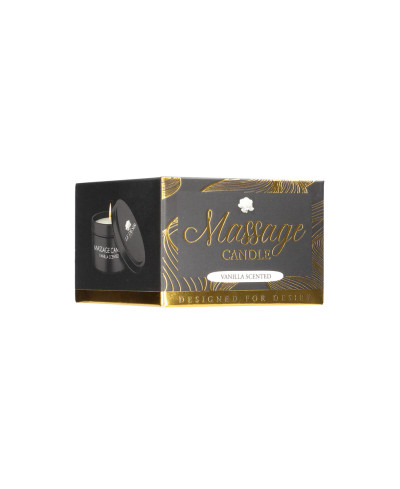 Bougie de massage érotique vanille 100g - Le Désir