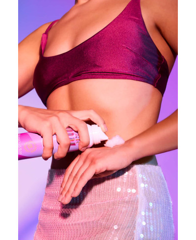 Mousse massage crépitante - monoï