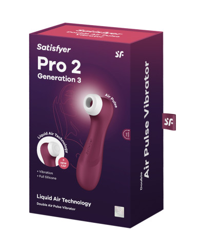 Stimulateur Pro 2 Generation 3 bordeaux
