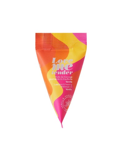 Berlingot huile massage comestible Vanille