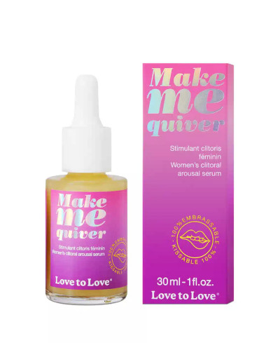Stimulant clitoris Make Me Quiver 30ml - Love To Love