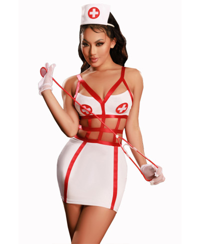 Déguisement infirmière sexy 5 pièces - J Lingerie