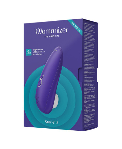Stimulateur Clitoridien Womanizer Starlet 3 bleu
