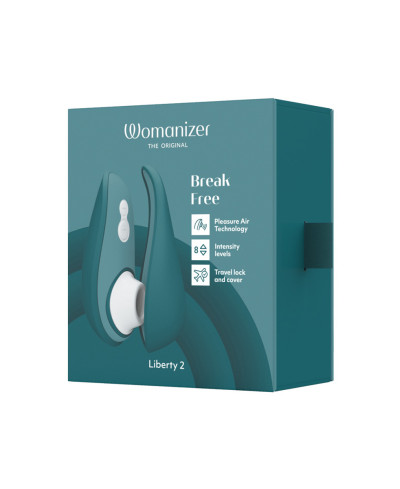 Womanizer Liberty 2 bleu pétrole