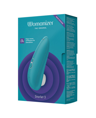 Stimulateur Clitoridien Womanizer Starlet 3 turquoise