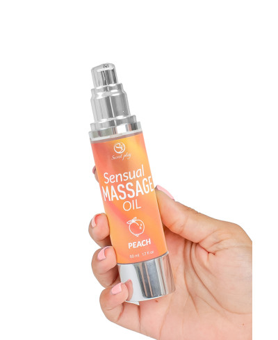 Huile de massage Pêche - Secret Play