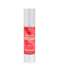 Huile de massage Fraise - Secret Play