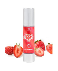 Huile de massage Fraise - Secret Play