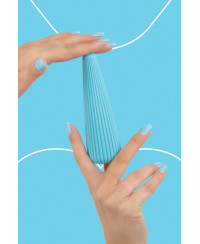Vibro rechargeable IcyCone bleu - FairyGasm
