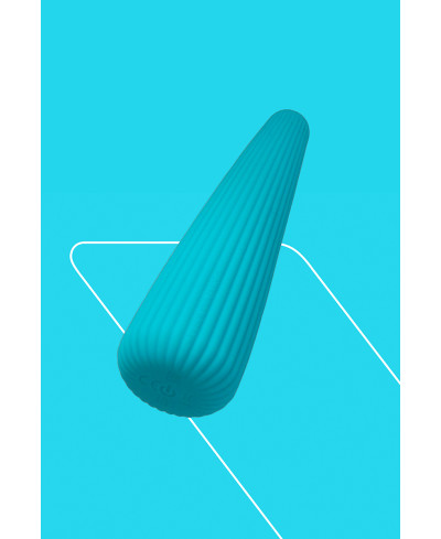 Vibro rechargeable IcyCone bleu - FairyGasm