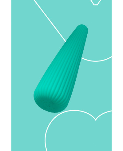 Vibro rechargeable IcyCone vert - FairyGasm