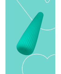 Vibro rechargeable IcyCone vert - FairyGasm