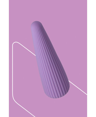 Vibro rechargeable IcyCone violet - FairyGasm