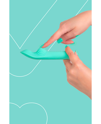 Vibro rechargeable LunaCharm vert - FairyGasm