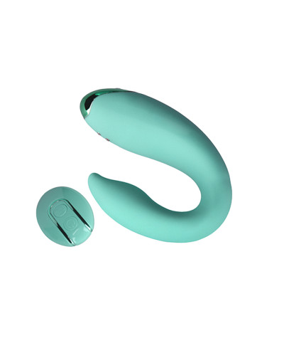 Vibro pour couples PleasureBerry vert - FairyGasm