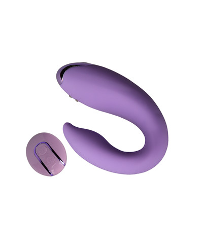 Vibro pour couples PleasureBerry violet - FairyGasm