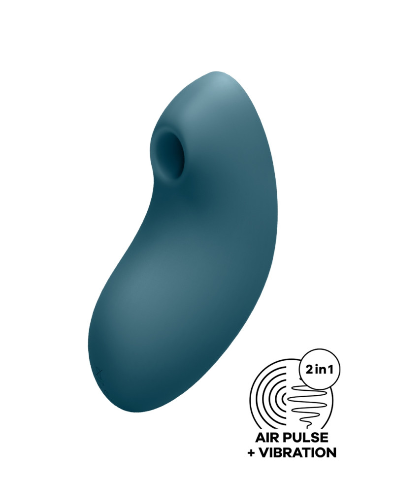 Double stimulateur Vulva Lover 2 bleu - Satisfyer