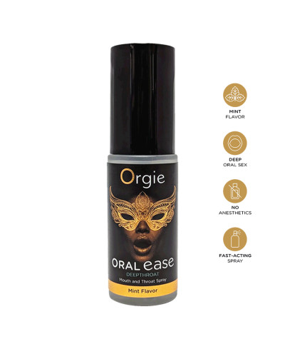 Spray gorge profonde Oral Ease - Orgie