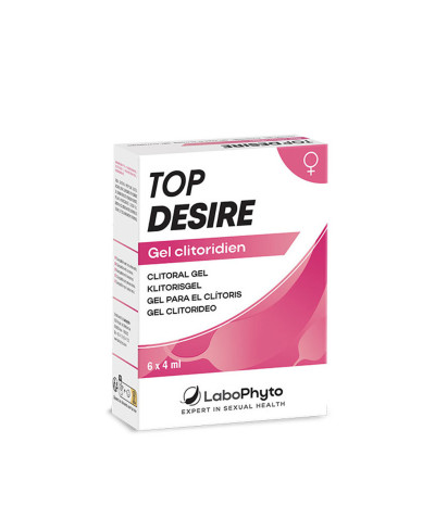 Gel clitoridien Top Desire 6 sachets 4ml