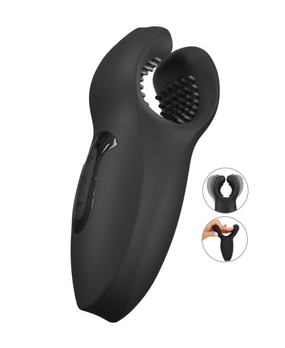 Masturbateur à ailettes vibrantes - Rebel