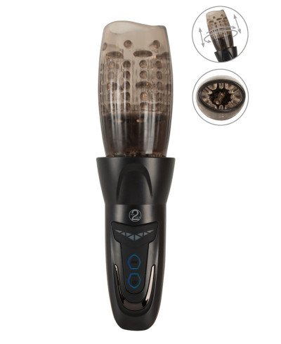 Masturbateur vibrant rotatif et va-et-vient - You2toys