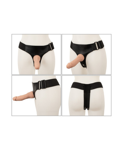 Gode-ceinture 3 dildos multi-positions - You2Toys