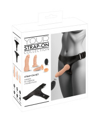 Gode-ceinture 3 dildos multi-positions - You2Toys