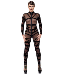 Combinaison floquée Bondesque F357 - Noir Handmade