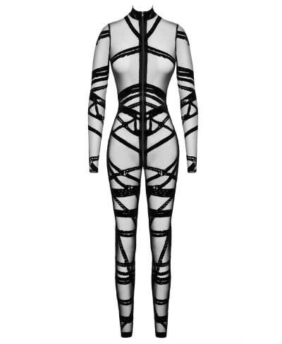 Combinaison floquée Bondesque F357 - Noir Handmade