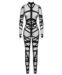 Combinaison floquée Bondesque F357 - Noir Handmade