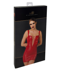 Corset à jarretelles Bombshell F368 - Noir Handmade