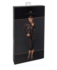 Robe fourreau Noirelle F376 - Noir Handmade