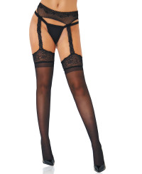 Bas Satin Touch Garterbelt - Daring Intimates