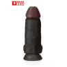 Gode XXL Colossus Black 26 x 7,5 cm - Captain Red